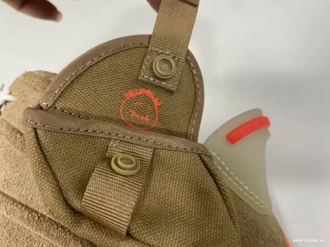 British Retro Air Jordan DH0690-200 Travis Scott Khaki 6 0419
